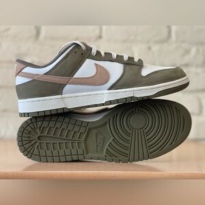Nike Dunk Low Retro Premium Medium Olive Hemp Green FQ8250-200 Men Size 13 New